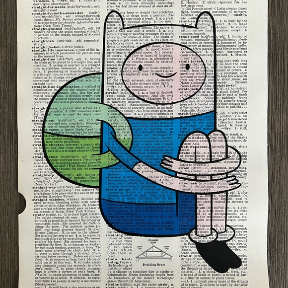 Adventure Time Themed Dictionary Prints - Set of 6 - Picture 6 of 7